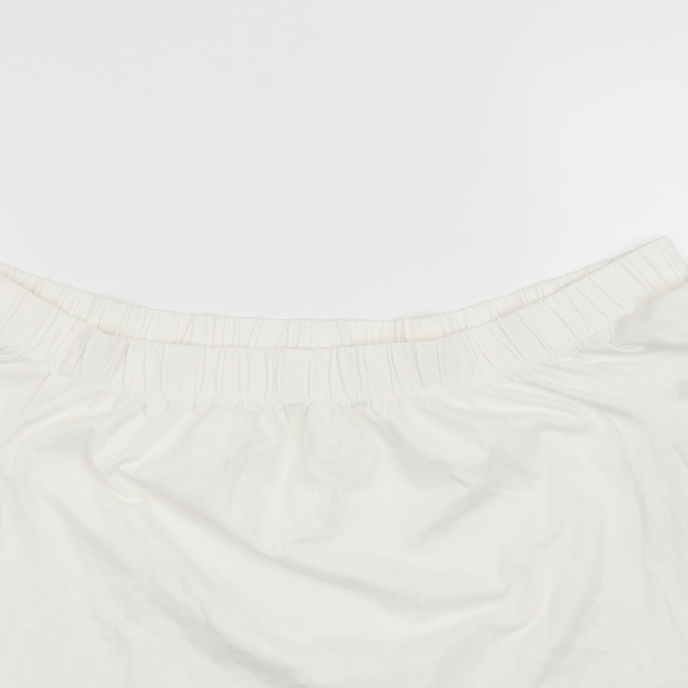 Per Una Womens White   Basic Blouse Size 10