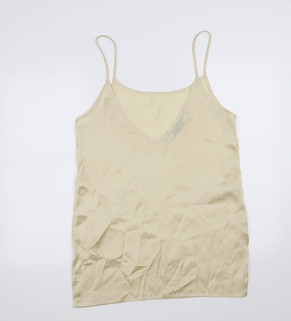 something else Womens Gold   Basic Tank Size 12