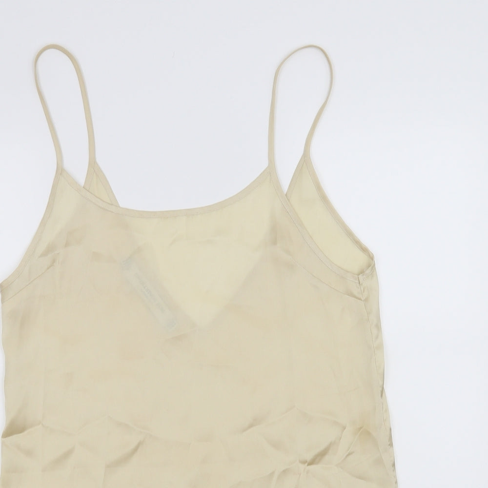 something else Womens Gold   Basic Tank Size 12
