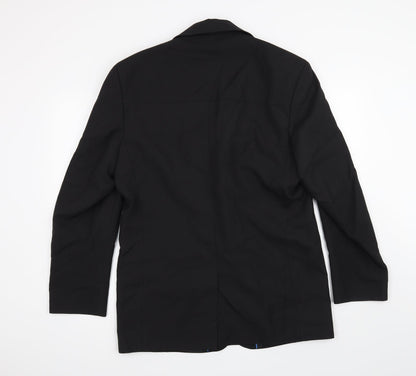 Mens UK Size 40 Willson Regular Black Suit Jacket