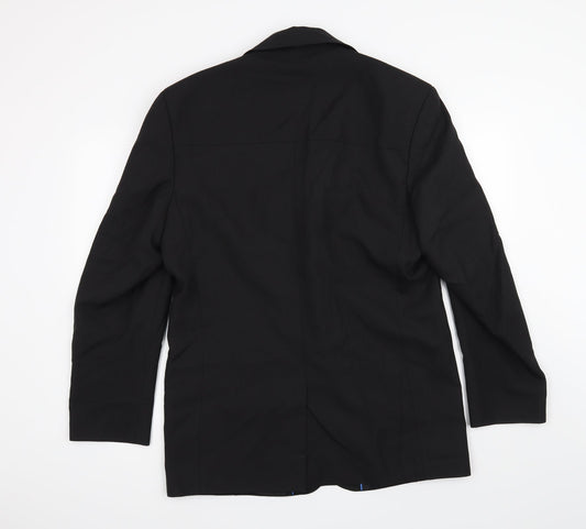 Mens UK Size 40 Willson Regular Black Suit Jacket