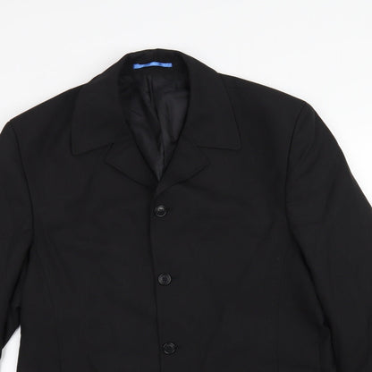 Mens UK Size 40 Willson Regular Black Suit Jacket