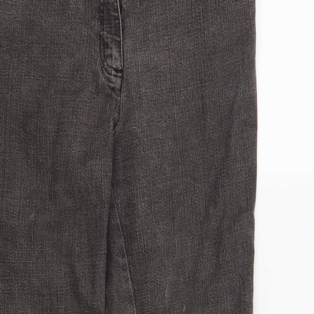 Principles Womens Grey   Straight Jeans Size 12 L25 in