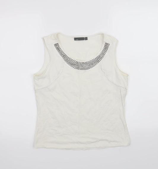 Mexx Womens White   Basic Tank Size L