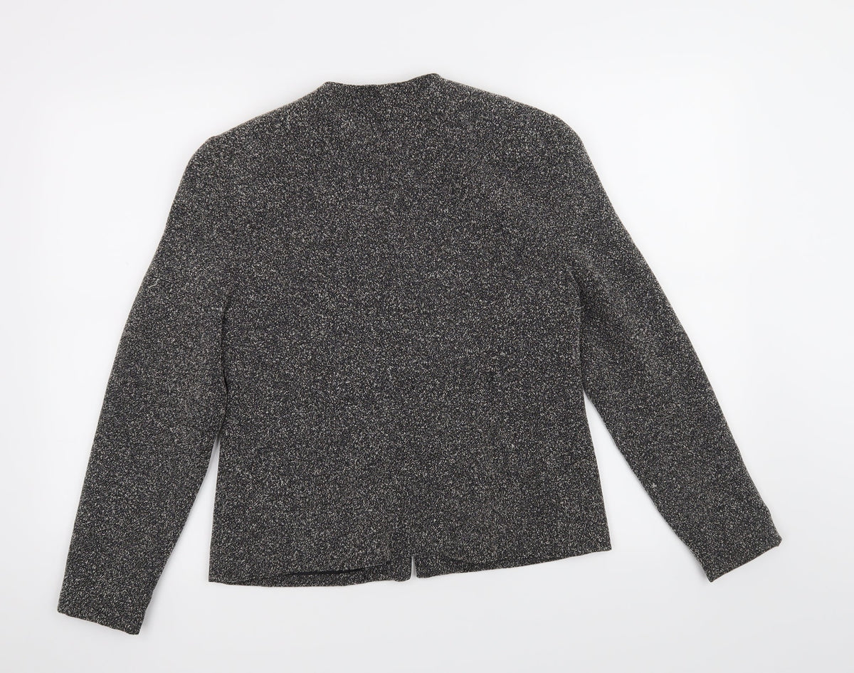 Amanda Smith Womens Grey   Jacket Coat Size 4