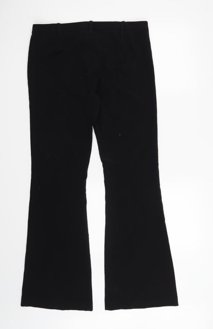Studio W Womens Black   Trousers  Size 12 L32 in