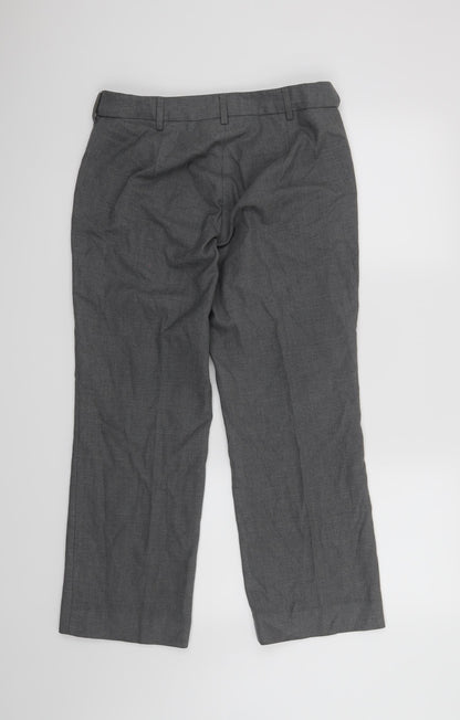 Womens UK Size 10 Simon Jersey Regular Fit  Grey Trousers