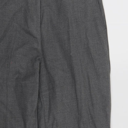 Womens UK Size 10 Simon Jersey Regular Fit  Grey Trousers