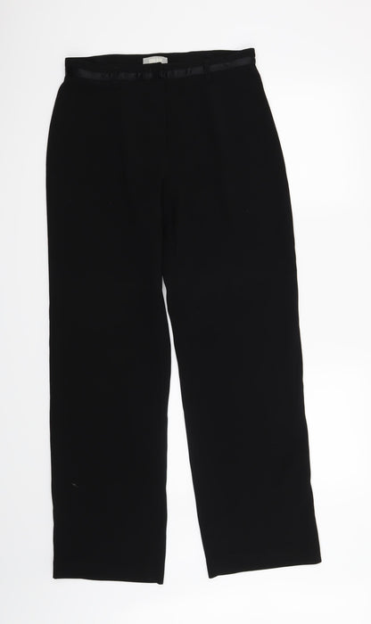 GVB Womens Black   Trousers  Size 12 L30 in