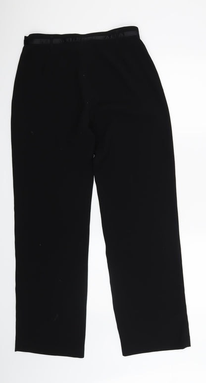 GVB Womens Black   Trousers  Size 12 L30 in