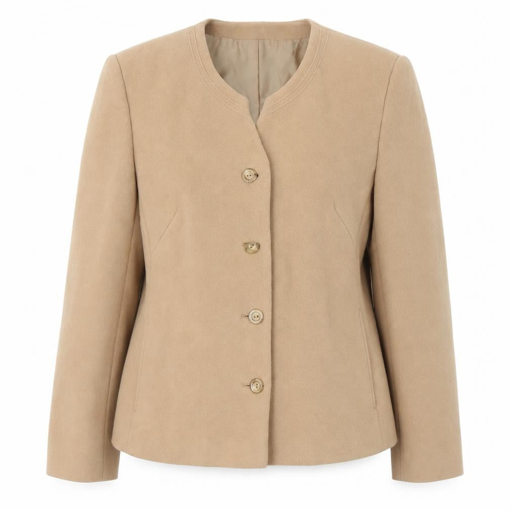 Womens UK Size 14 Gray Osbourn Beige Jacket