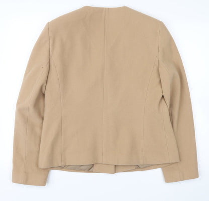 Womens UK Size 14 Gray Osbourn Beige Jacket