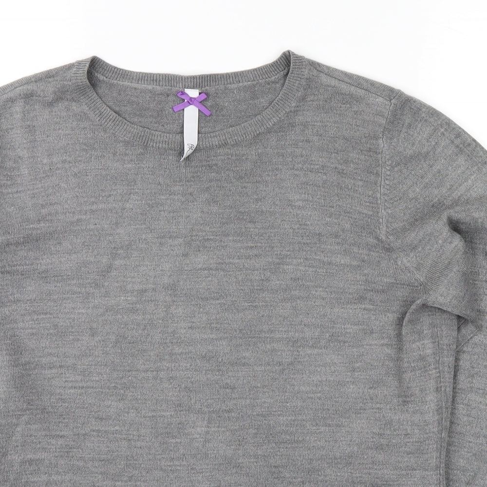 BHS Womens Grey   Pullover Jumper Size 14