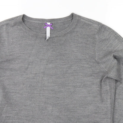 BHS Womens Grey   Pullover Jumper Size 14