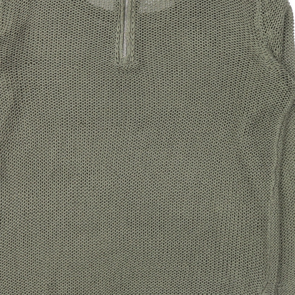 Vintage Womens Green   Pullover Jumper Size XS