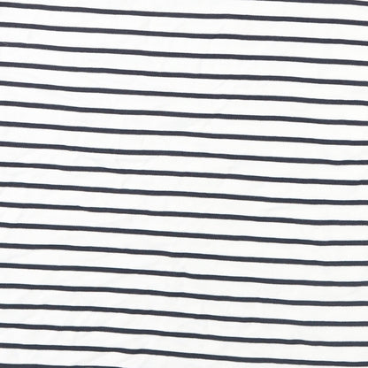 l.o.g.g Womens Black Striped  Pullover Jumper Size S