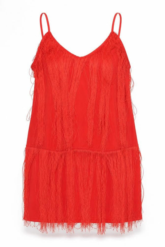 prettylitlething Womens Red   Trapeze & Swing  Size 2XL