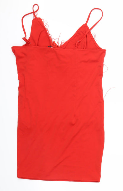 PRETTYLITTLETHING prettylitlething Womens Red   Trapeze & Swing  Size 2XL