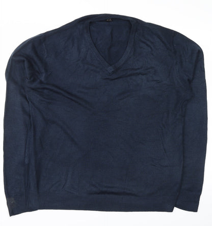 Cedar Wood State Mens Blue   Pullover Jumper Size XL