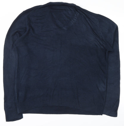 Cedar Wood State Mens Blue   Pullover Jumper Size XL