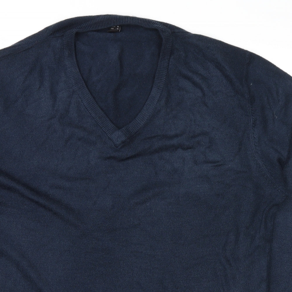 Cedar Wood State Mens Blue   Pullover Jumper Size XL