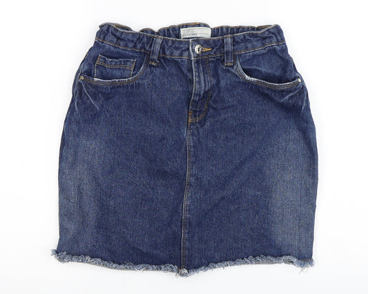 365 Denim Girls Blue   A-Line Skirt Size 12-13 Years