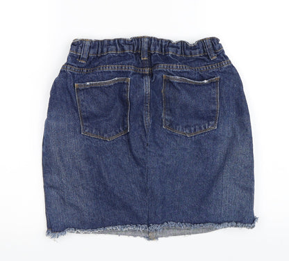 365 Denim Girls Blue   A-Line Skirt Size 12-13 Years