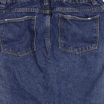 365 Denim Girls Blue   A-Line Skirt Size 12-13 Years
