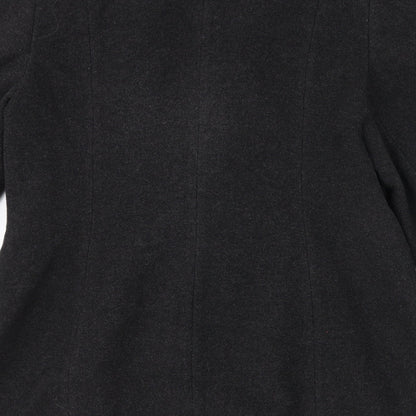 Womens UK Size 14 NuAge Grey Overcoat
