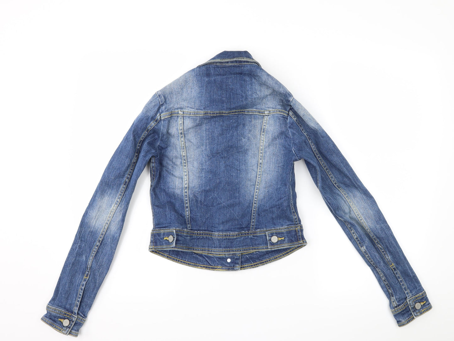 Cherokee Womens Blue  Denim Jacket  Size 6