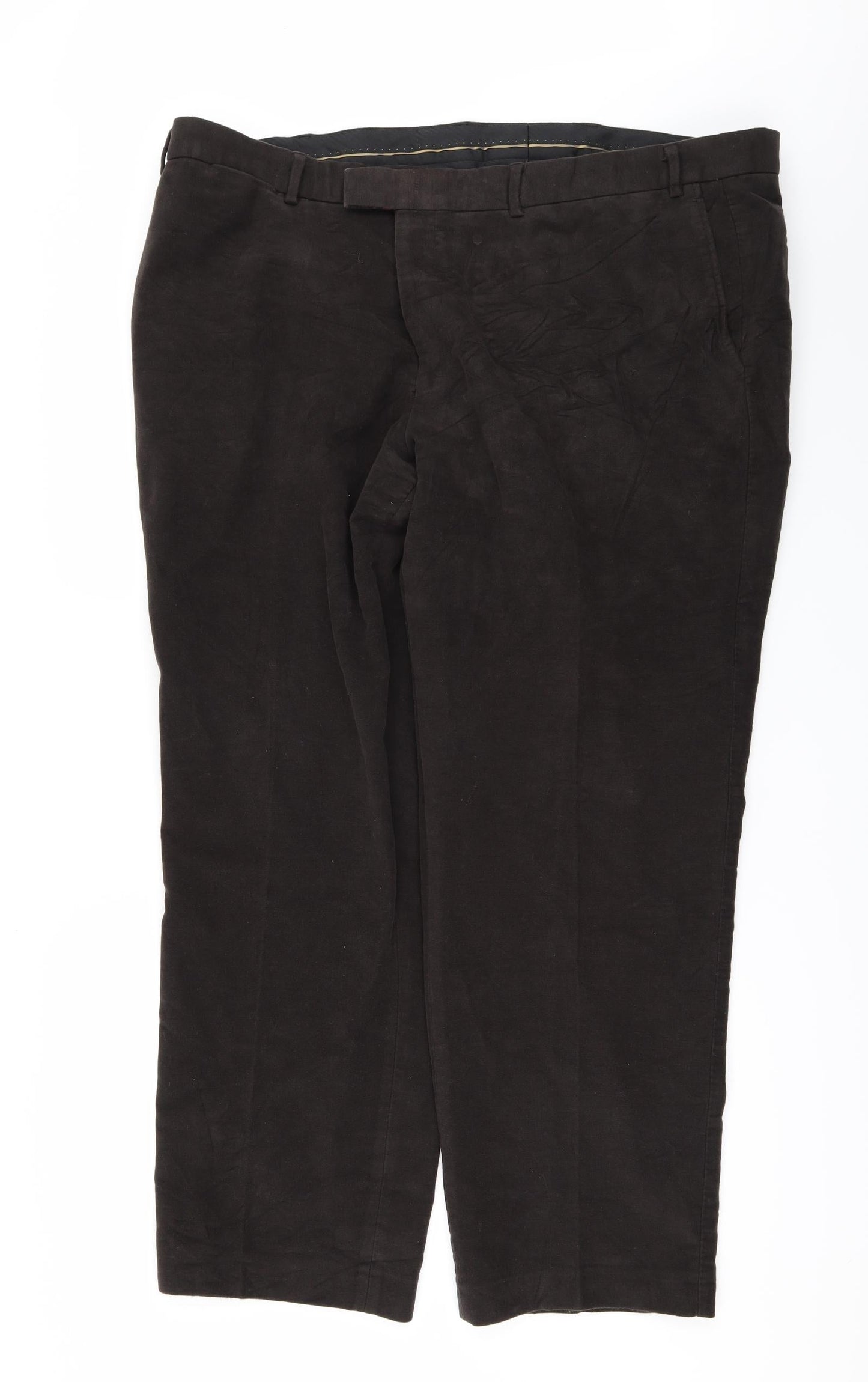 Brook Taverner Womens Brown   Trousers  Size 46 L28 in