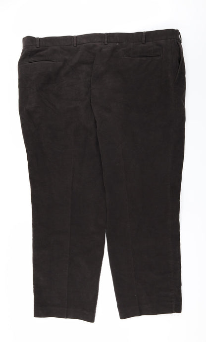 Brook Taverner Womens Brown   Trousers  Size 46 L28 in