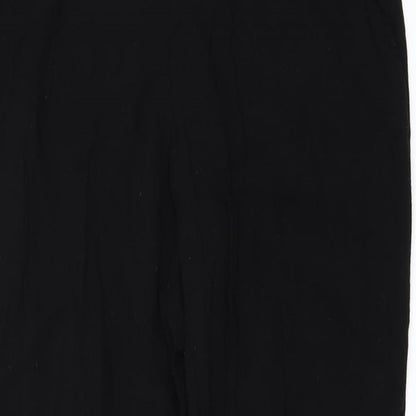 Womens UK Size 8 H&M Regular Fit  Black Trousers