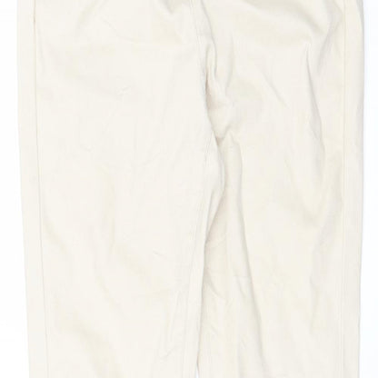 Womens UK Size 8 Preworn Regular Fit Jegging White Jeans