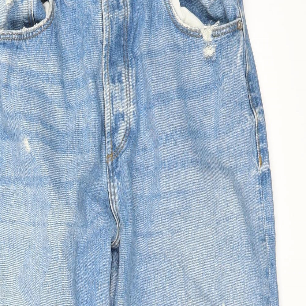 TRF Womens Blue   Straight Jeans Size 10 L22 in