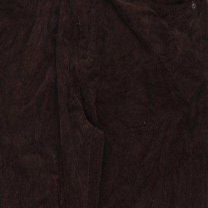 Womens UK Size 40 Easy Slim Fit Straight Brown Jeans