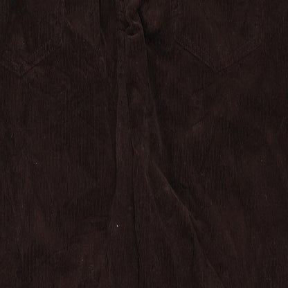 Womens UK Size 40 Easy Slim Fit Straight Brown Jeans