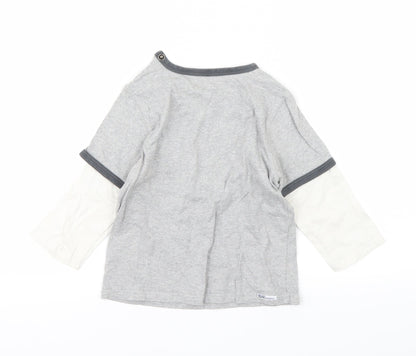 Timberland Boys Grey   Basic T-Shirt Size 2 Years