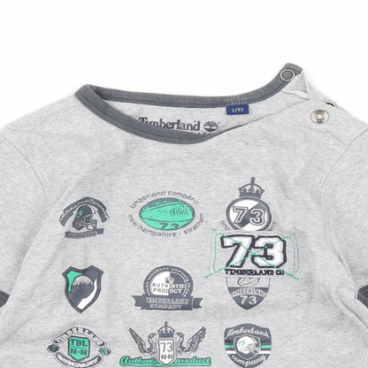 Timberland Boys Grey   Basic T-Shirt Size 2 Years