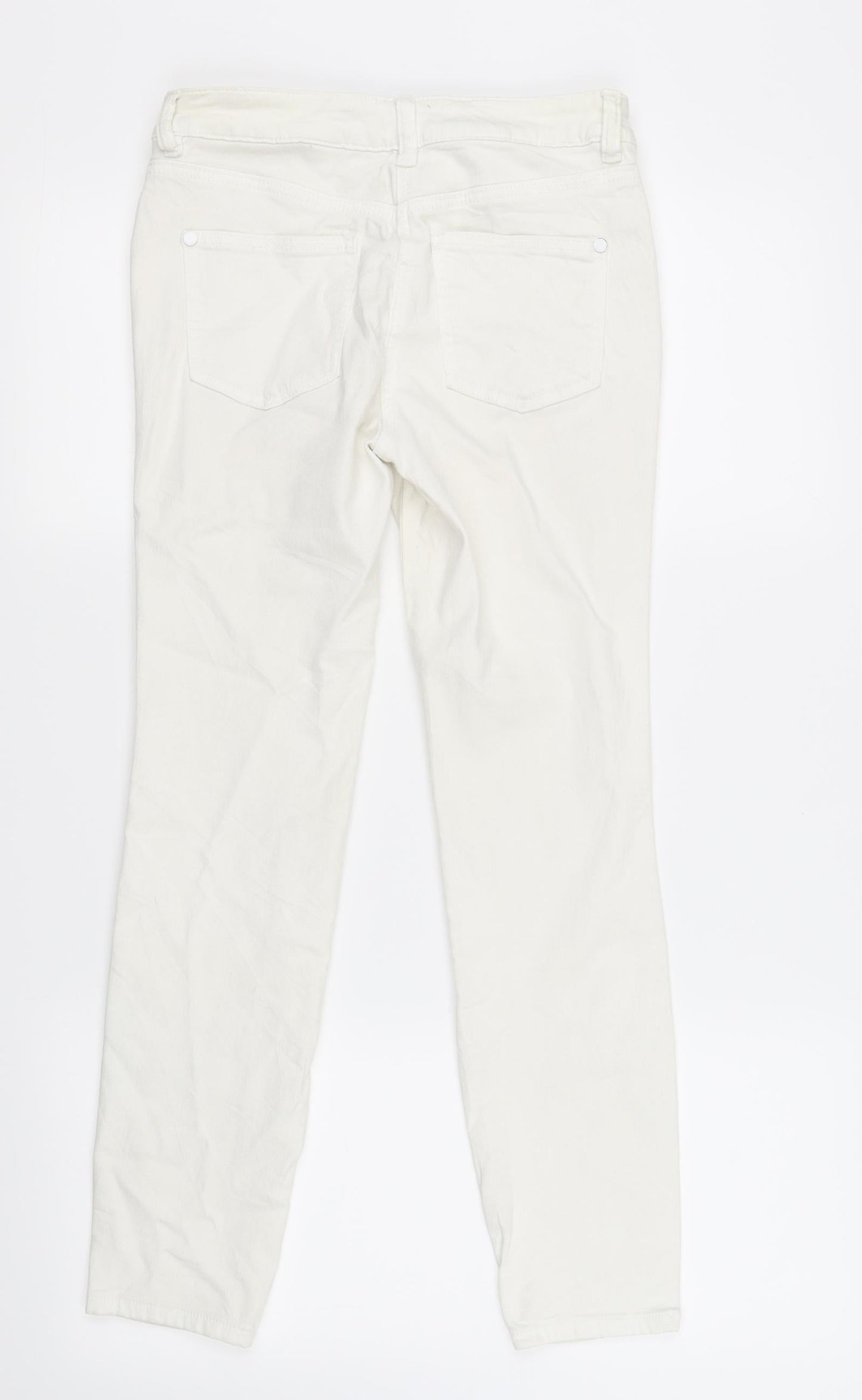 Womens UK Size 8 NEXT  Jegging White Leggings