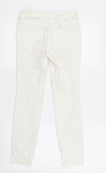 Womens UK Size 8 NEXT  Jegging White Leggings