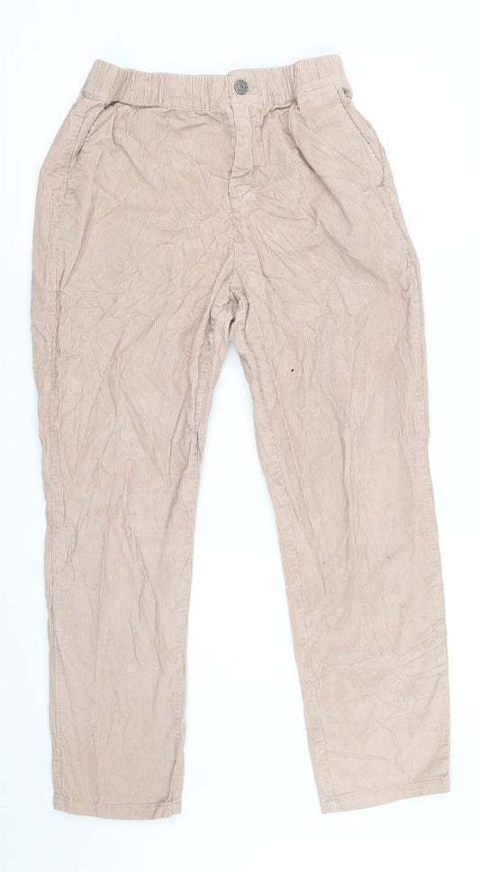 Womens UK Size M Pull & Bear Regular Fit  Pink Trousers