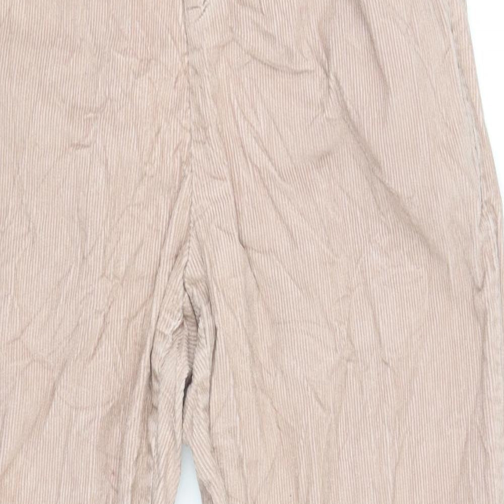 Womens UK Size M Pull & Bear Regular Fit  Pink Trousers
