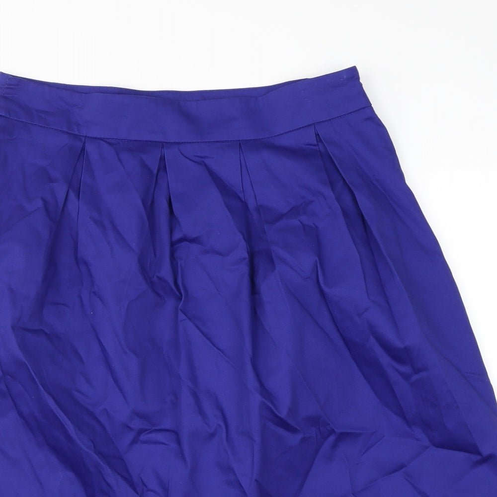 R Womens Blue   Flare Skirt Size 12