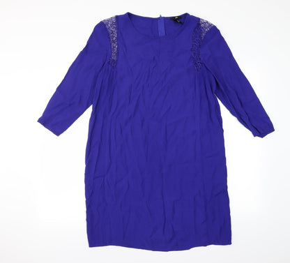 M&S Womens Blue   Mini  Size 12