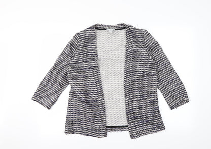 H&M Womens Multicoloured Geometric  Cardigan Jumper Size M