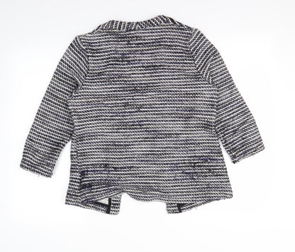 H&M Womens Multicoloured Geometric  Cardigan Jumper Size M