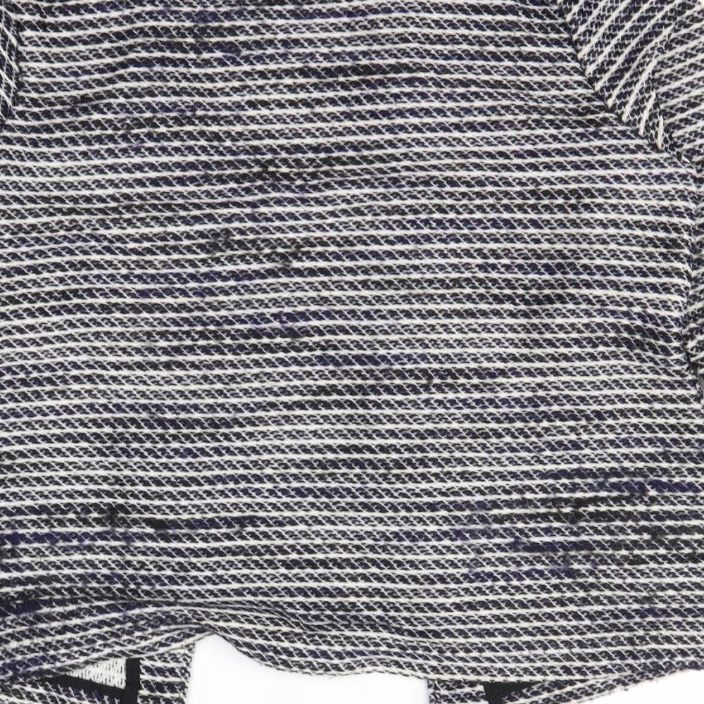 H&M Womens Multicoloured Geometric  Cardigan Jumper Size M