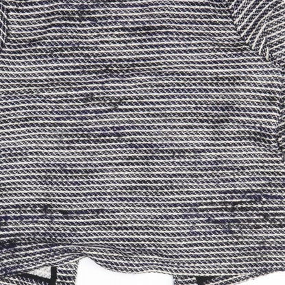 H&M Womens Multicoloured Geometric  Cardigan Jumper Size M