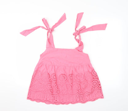 Limited Collection Womens Pink   Basic Tank Size 6